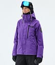 Dope Blizzard W Full Zip Snowboard jas Dames Vivid Purple