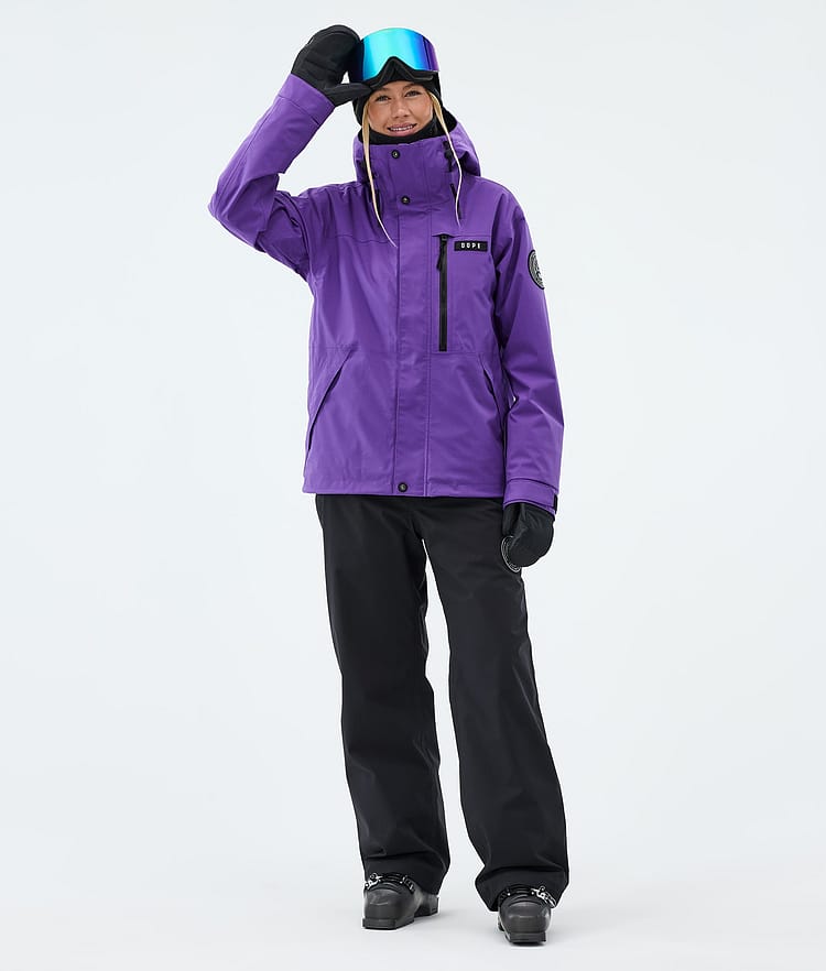 Dope Blizzard W Full Zip Ski jas Dames Vivid Purple, Image 2 of 9