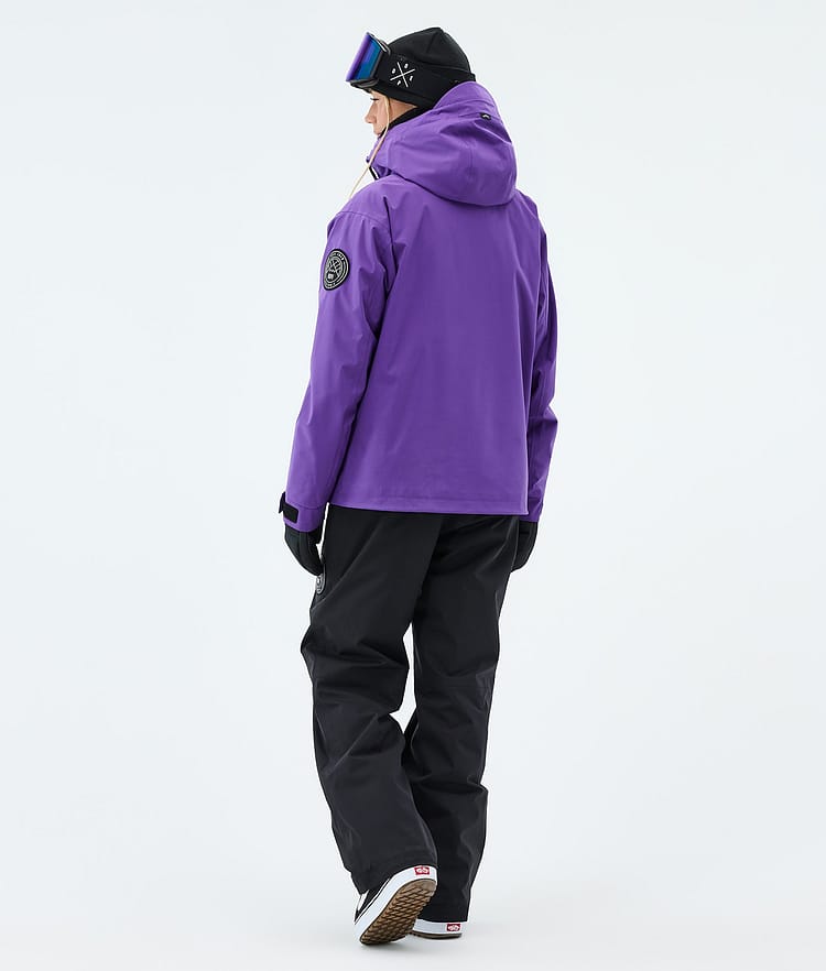 Dope Blizzard W Full Zip Giacca Snowboard Donna Vivid Purple, Image 3 of 9