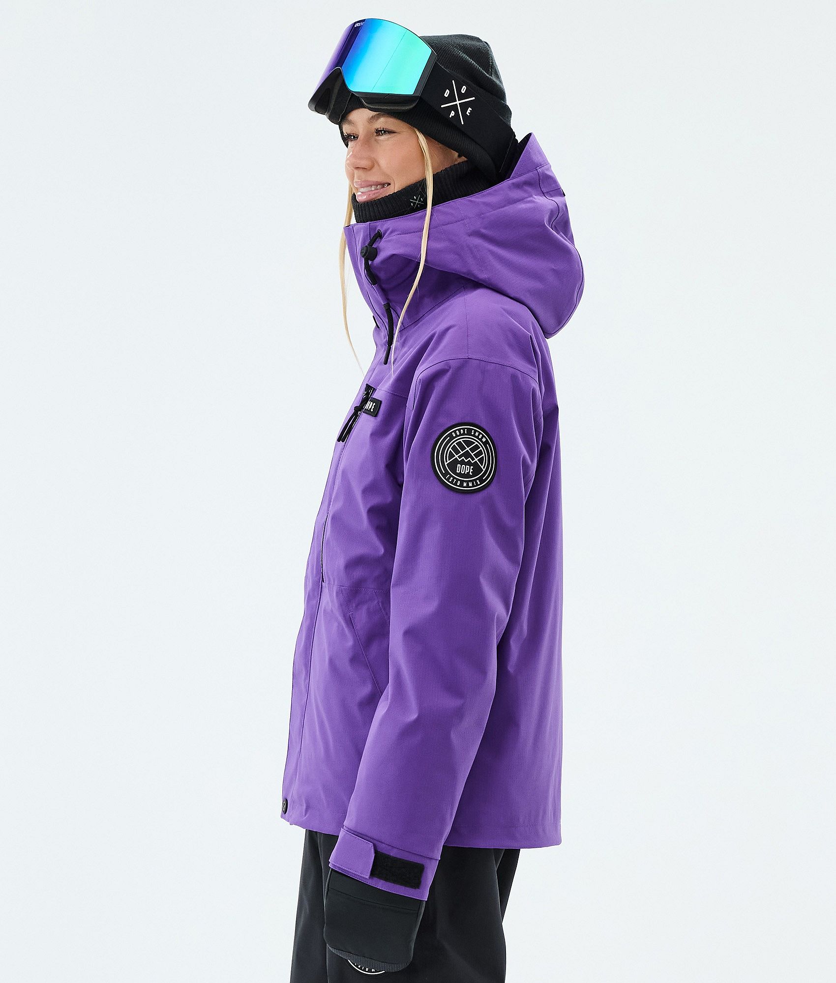 【新品タグ付✨】YEEFINE レディース　メンズ　スノーボード ジャケット 紫 Dope Blizzard W Full Zip Snowboard Jacket Women Vivid Purple