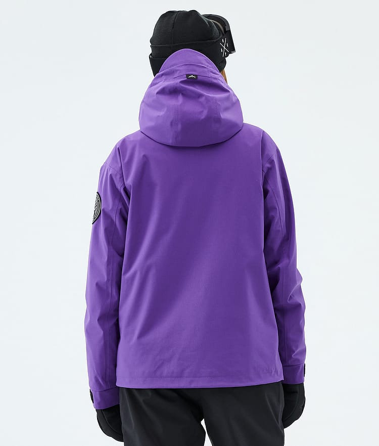 Dope Blizzard W Full Zip Ski jas Dames Vivid Purple, Image 6 of 9