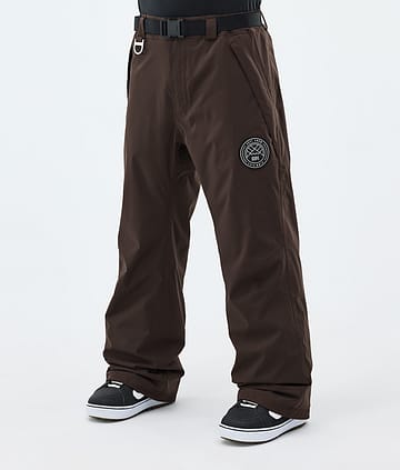 Dope Blizzard Snowboard Pants Dark Brown