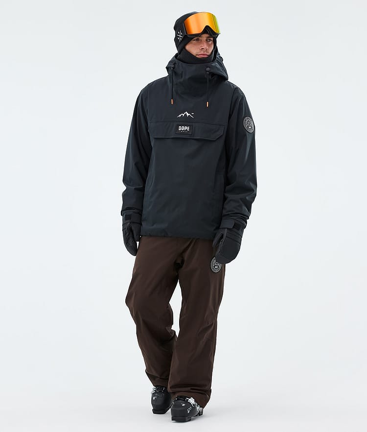 Dope Blizzard Ski Pants Men Dark Brown, Image 2 of 5
