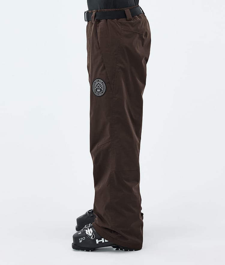Dope Blizzard Ski Pants Men Dark Brown, Image 3 of 5