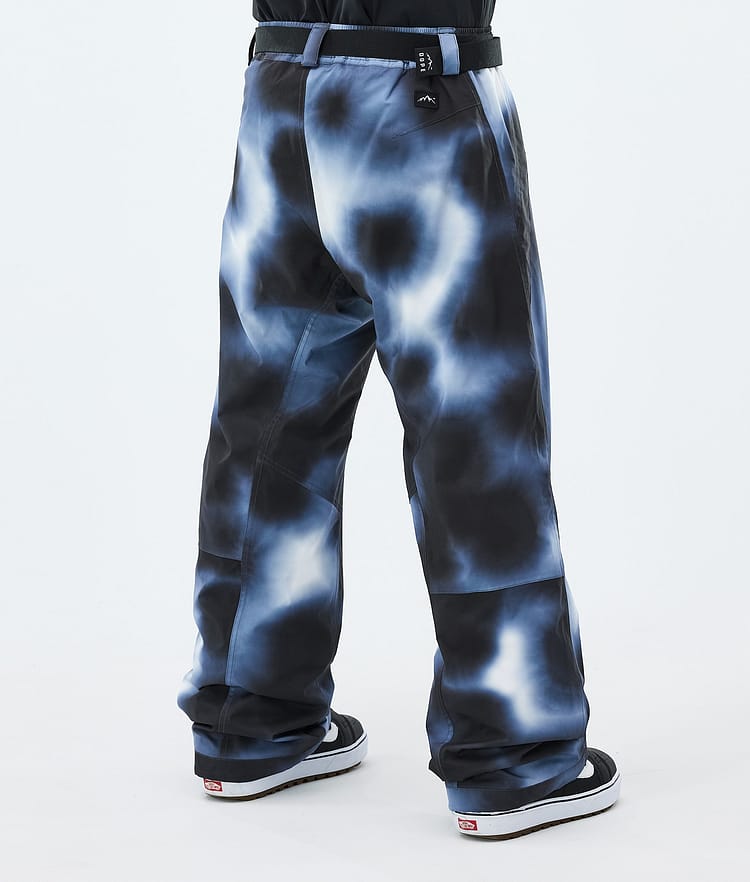 Dope Blizzard Snowboard Pants Men Dark Blue Tiedye, Image 4 of 5
