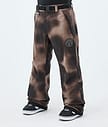 Dope Blizzard Snowboard Pants Men Brown Tiedye