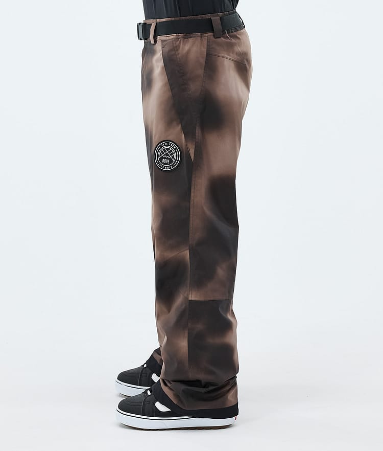 Dope Blizzard Pantaloni Snowboard Uomo Brown Tiedye, Image 3 of 5