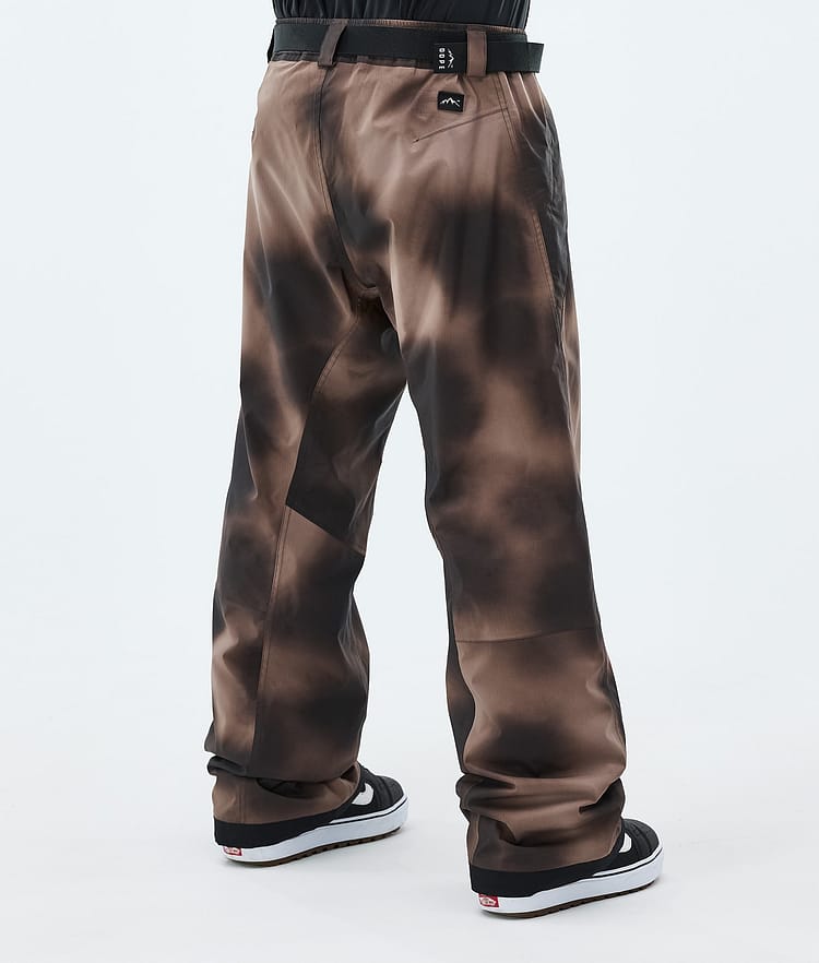 Dope Blizzard Pantaloni Snowboard Uomo Brown Tiedye, Image 4 of 5