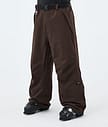 Dope Big Ski Pants Men Dark Brown