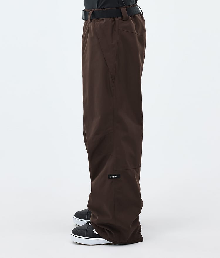 Dope Big Snowboard Pants Men Dark Brown, Image 3 of 5