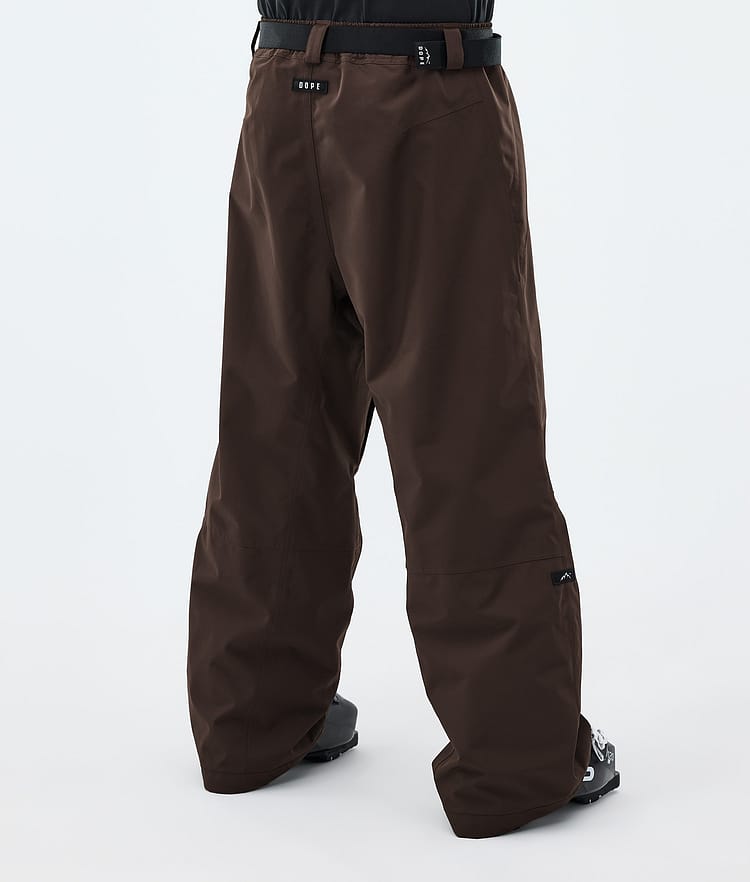 Dope Big Ski Pants Men Dark Brown, Image 4 of 5
