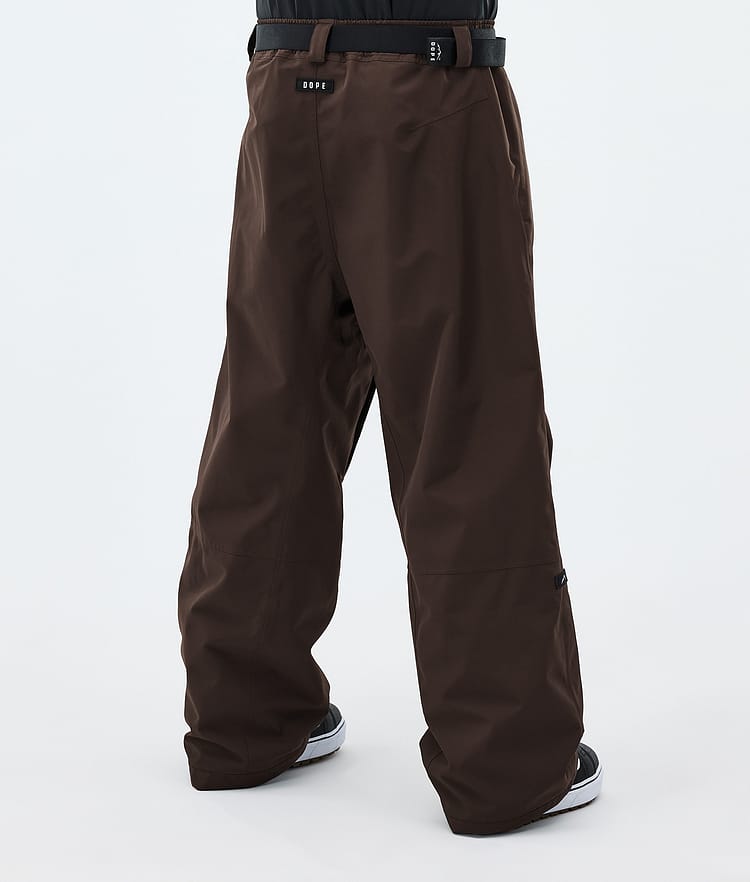 Dope Big Snowboard Pants Men Dark Brown, Image 4 of 5