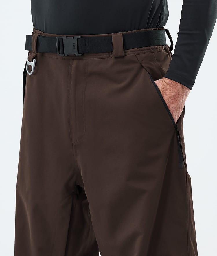 Dope Big Snowboard Pants Men Dark Brown, Image 5 of 5