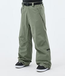 Dope Big Spodnie Snowboardowe Mężczyźni Moss Green