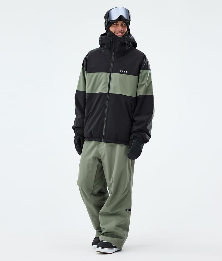 Dope Big Pantalon de Snowboard Homme Moss Green, Image 2 of 5