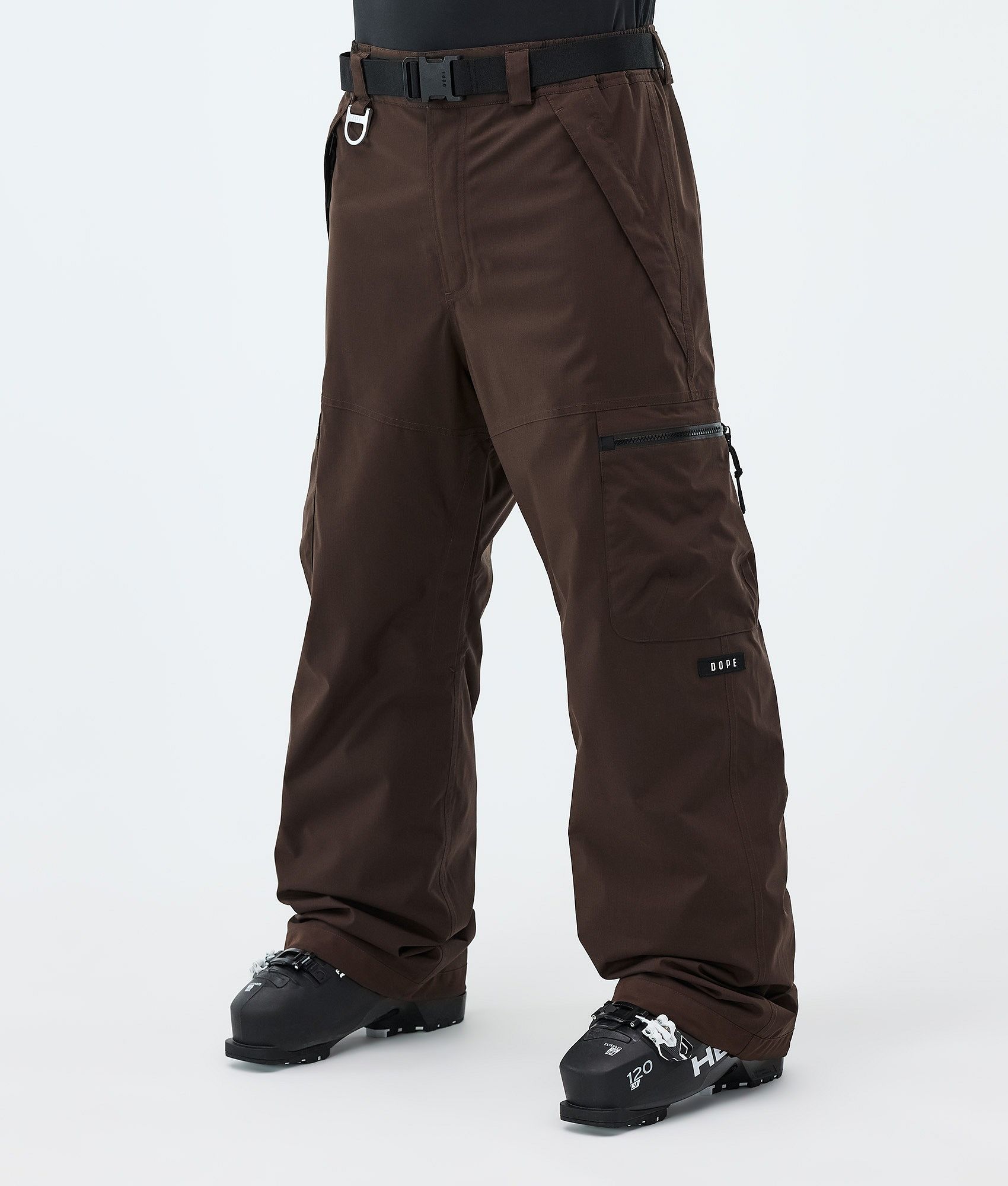 Dope Apex Spodnie Narciarskie Mężczyźni - Dark Brown