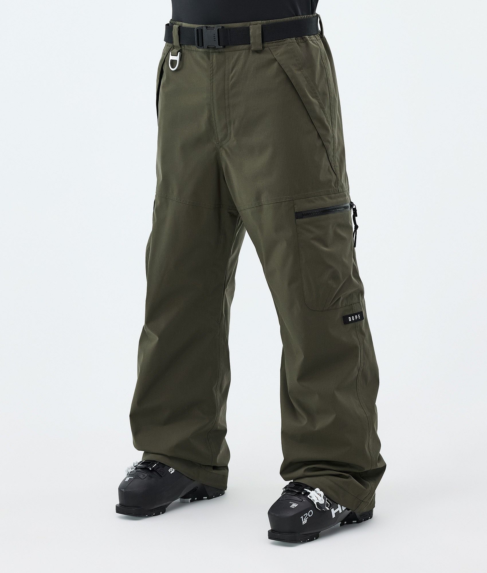 Dope Apex Spodnie Narciarskie Mężczyźni - Olive Green