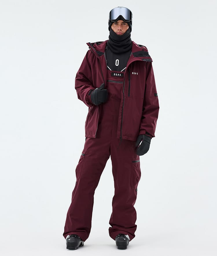 Dope Vertex Ski Pants Men Burgundy, Image 2 of 7