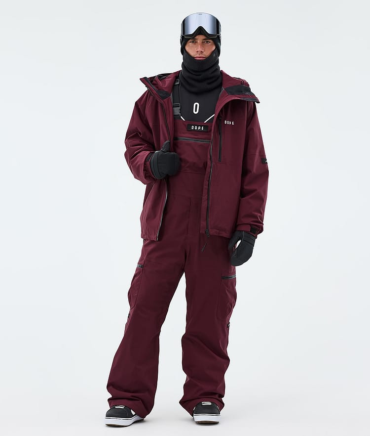 Dope Vertex Snowboardhose Herren Burgundy, Image 2 of 7