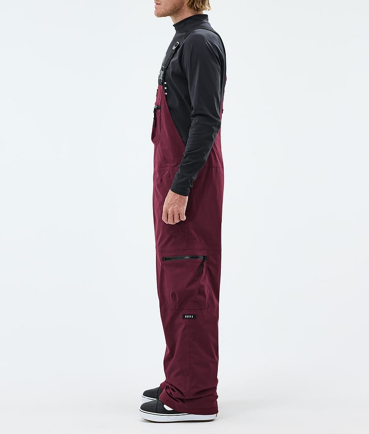 Dope Vertex Snowboardhose Herren Burgundy, Image 3 of 7
