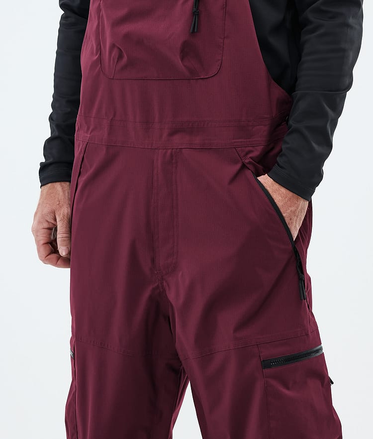 Dope Vertex Ski Pants Men Burgundy, Image 5 of 7