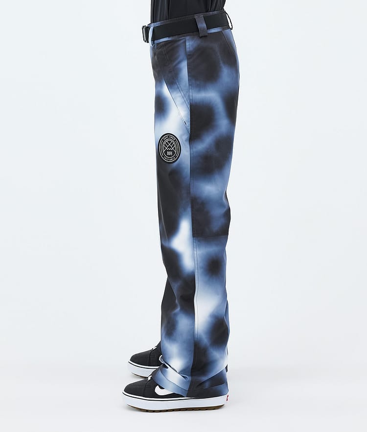 Dope Blizzard W Pantalon de Snowboard Femme Dark Blue Tiedye, Image 3 of 5