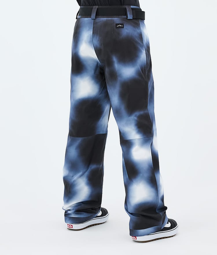 Dope Blizzard W Pantalon de Snowboard Femme Dark Blue Tiedye, Image 4 of 5