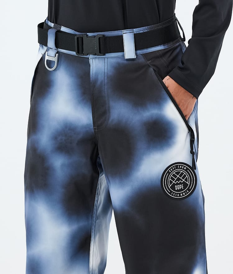 Dope Blizzard W Pantalon de Snowboard Femme Dark Blue Tiedye, Image 5 of 5