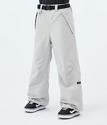 Dope Big W Spodnie Snowboardowe Kobiety Light Grey