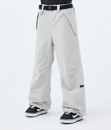 Dope Big W Pantalon de Snowboard Light Grey