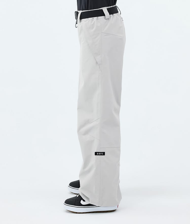Dope Big W Spodnie Snowboardowe Kobiety Light Grey, Image 3 of 5