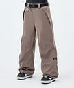 Dope Big W Snowboard Broek Dames Walnut