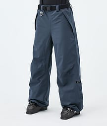 Dope Big W Ski Pants Women Metal Blue