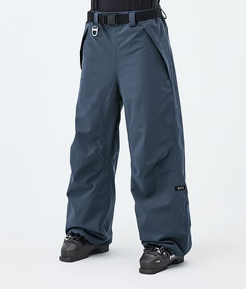 Dope Big W Pantalon de Ski Metal Blue
