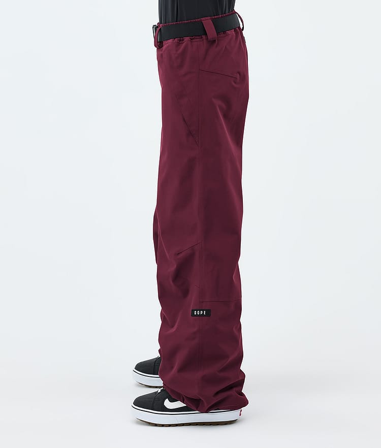 Dope Big W Snowboard Broek Dames Burgundy, Image 3 of 5