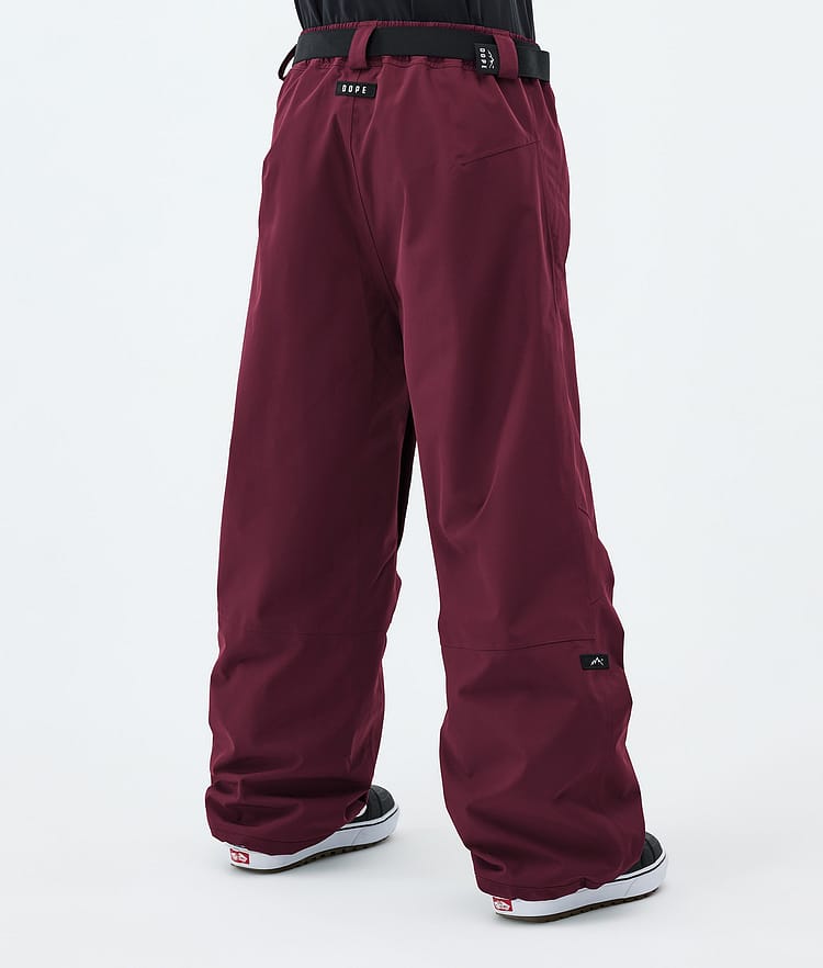 Dope Big W Snowboard Broek Dames Burgundy, Image 4 of 5