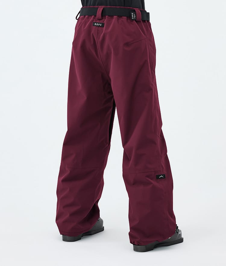 Dope Big W Skibroek Dames Burgundy, Image 4 of 5