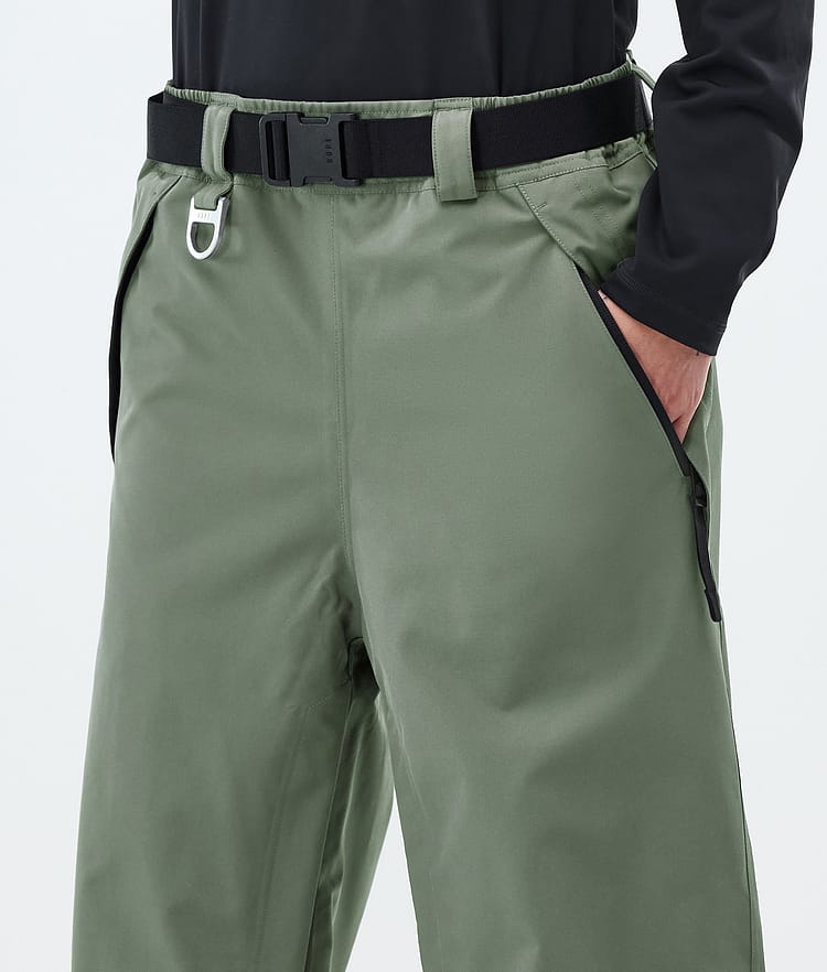Dope Big W Pantalon de Snowboard Femme Moss Green, Image 5 of 5