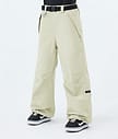 Dope Big W Snowboard Broek Dames Dirty White