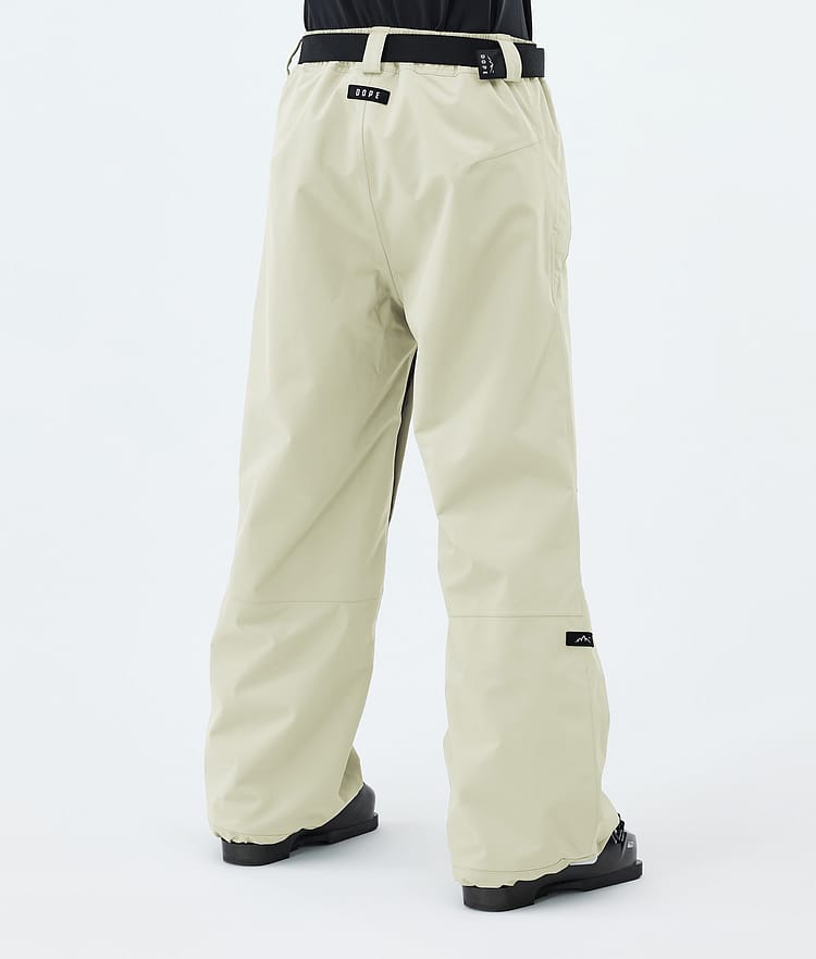 Dope Big W Pantalon de Ski Femme Dirty White, Image 4 of 5