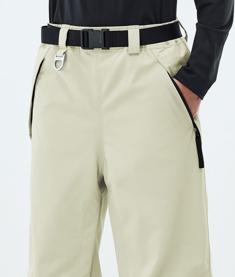 Dope Big W Pantalon de Snowboard Femme Dirty White, Image 5 of 5