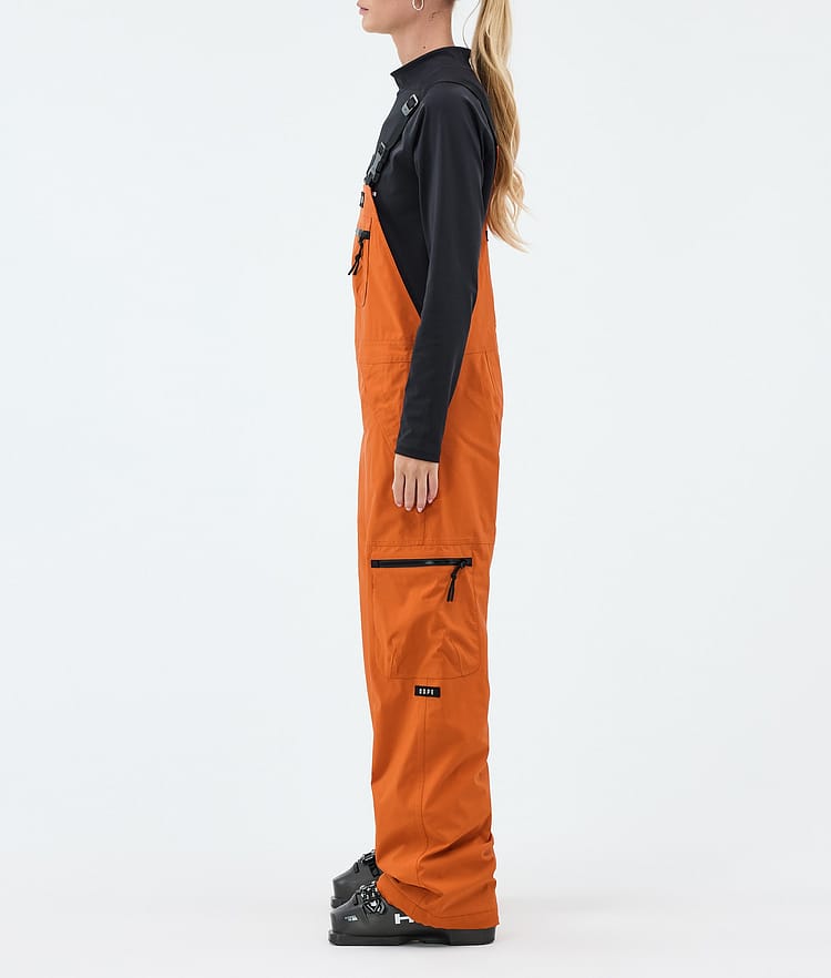 Dope Vertex W Pantaloni Sci Donna Burned Orange, Image 3 of 7