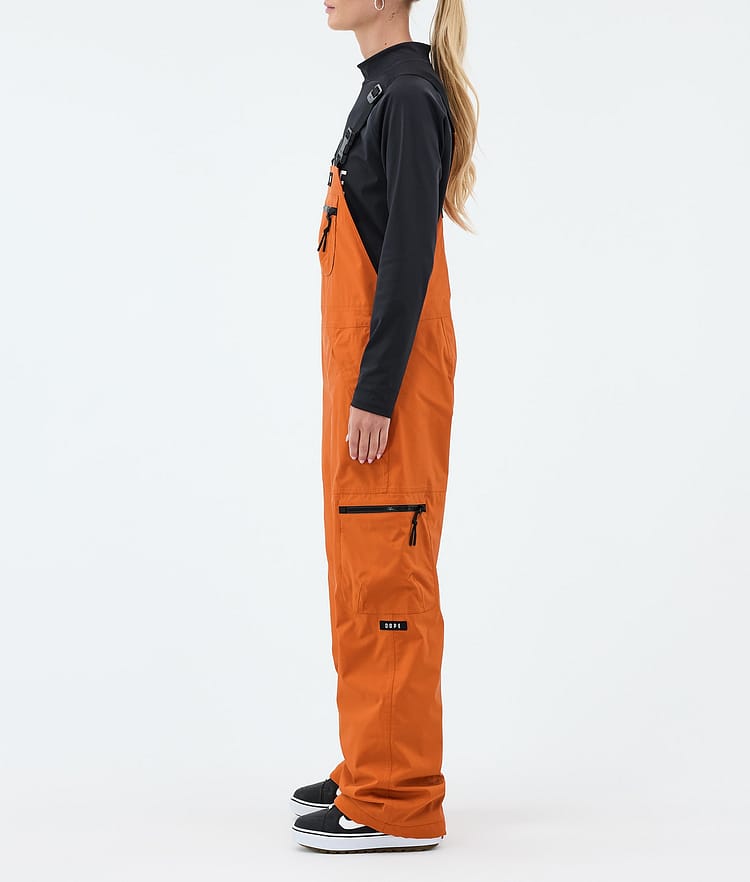 Dope Vertex W Pantaloni Snowboard Donna Burned Orange, Image 3 of 7