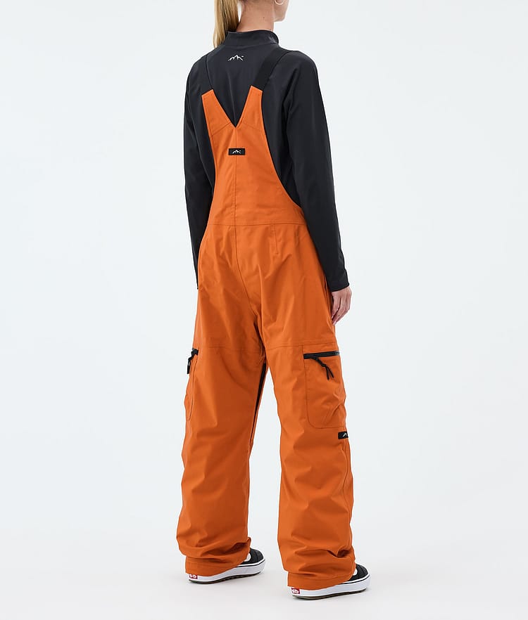 Dope Vertex W Pantaloni Snowboard Donna Burned Orange, Image 4 of 7