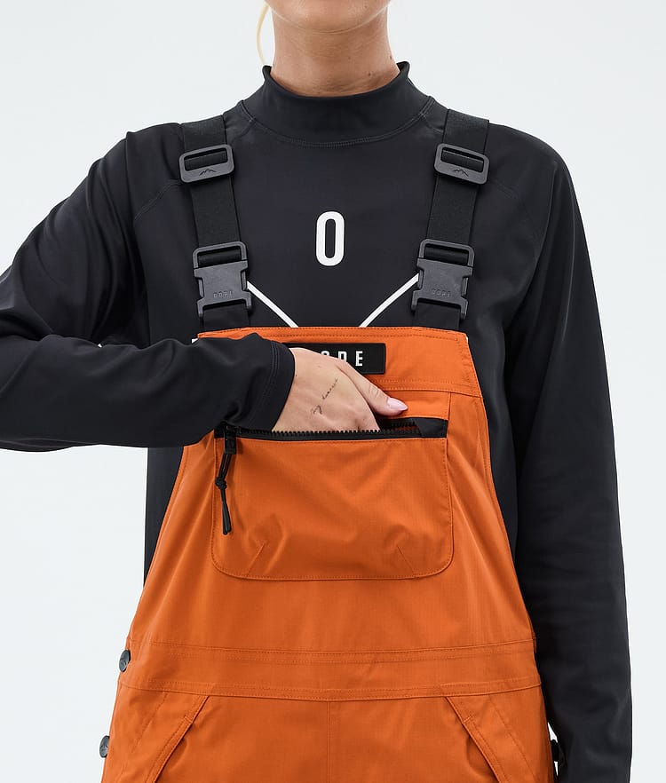 Dope Vertex W Pantaloni Snowboard Donna Burned Orange, Image 6 of 7