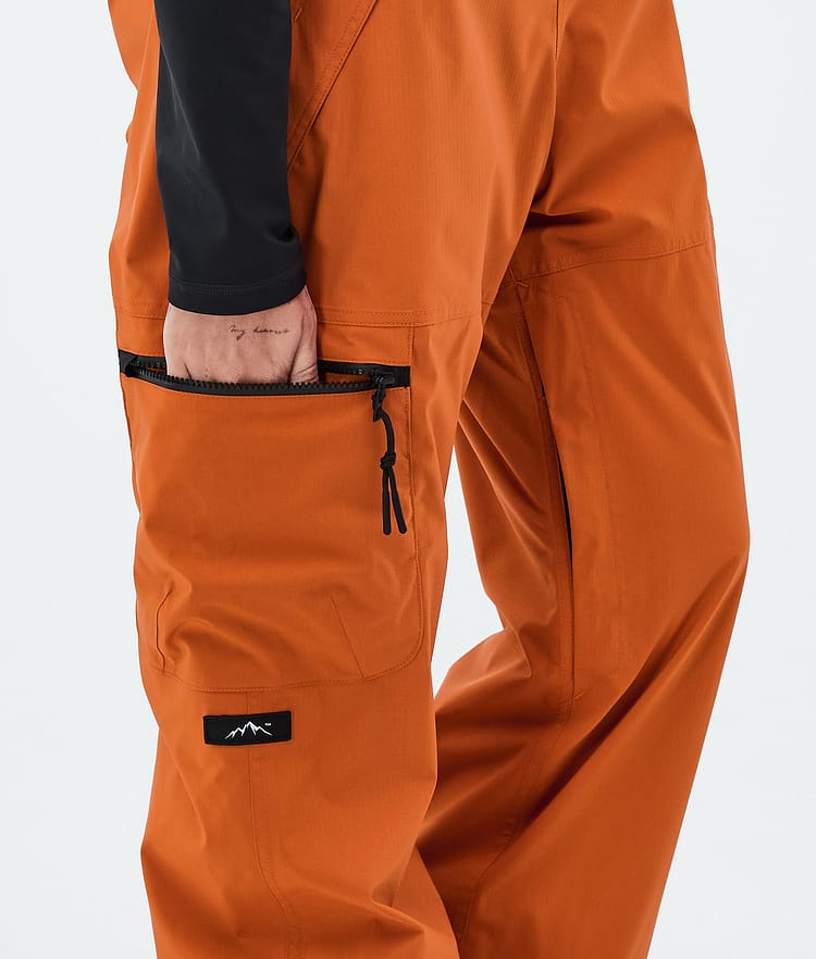 Dope Vertex W Pantaloni Sci Donna Burned Orange, Image 7 of 7