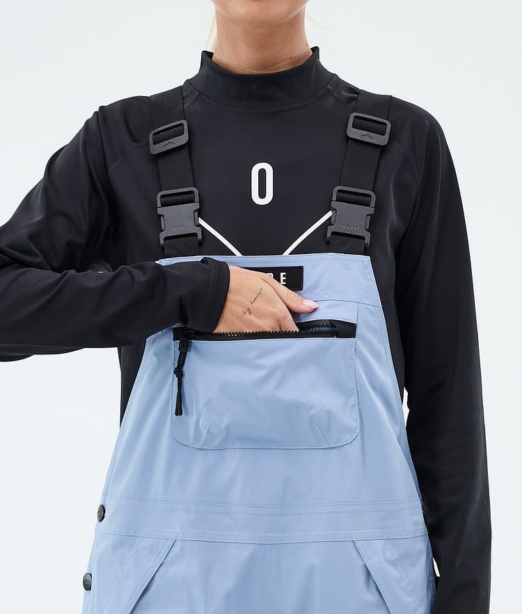 Dope Vertex W Pantalon de Ski Femme Light Blue, Image 6 of 7