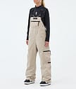Dope Vertex W Snowboardhose Damen Sand