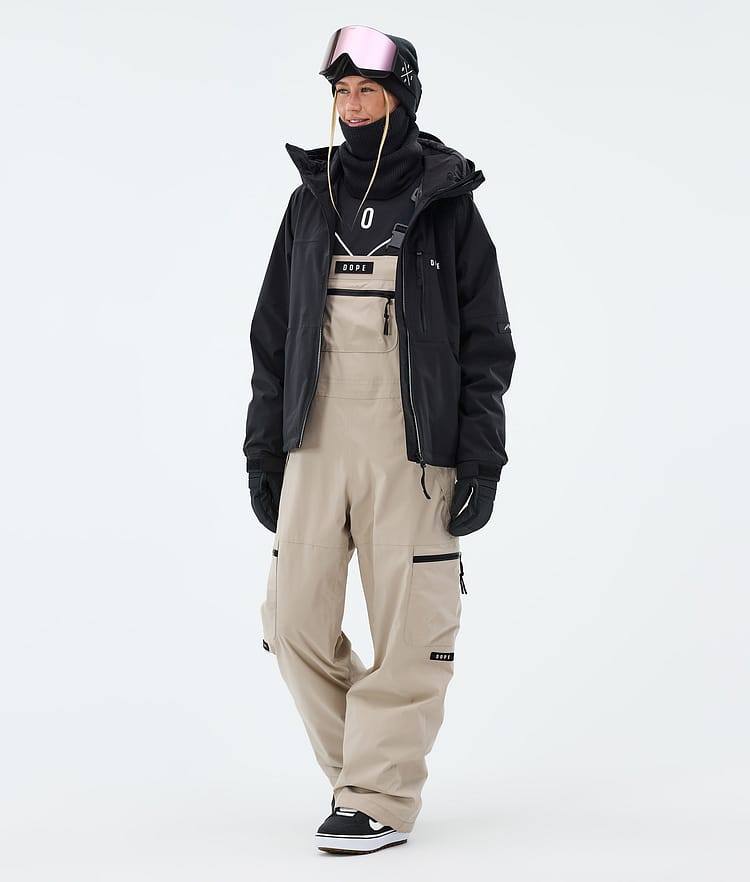 Dope Vertex W Snowboardhose Damen Sand, Image 2 of 7