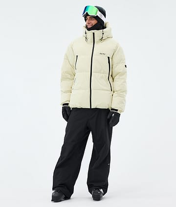 Dope Puffer Ski Outfit Dirty White/Black